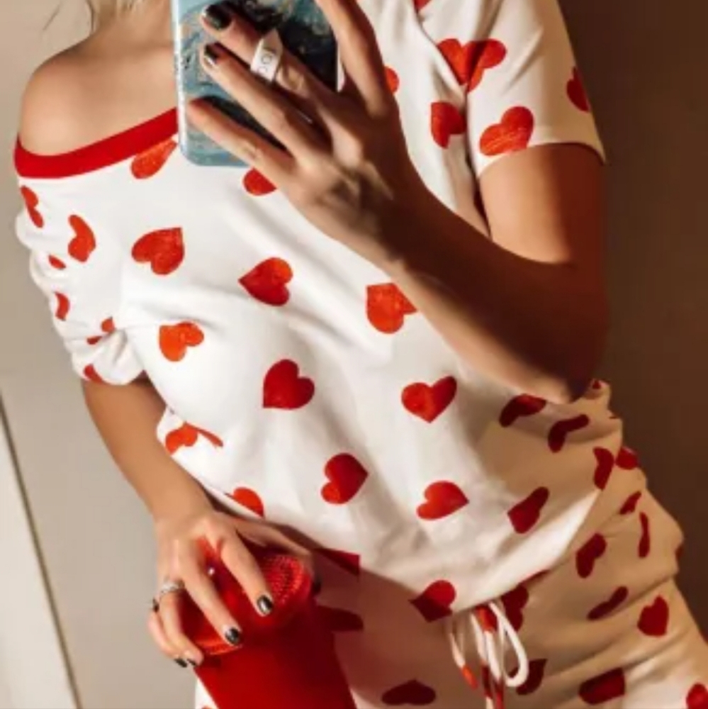 ❤️New Heart shorts lounge set - Picture 5 of 10